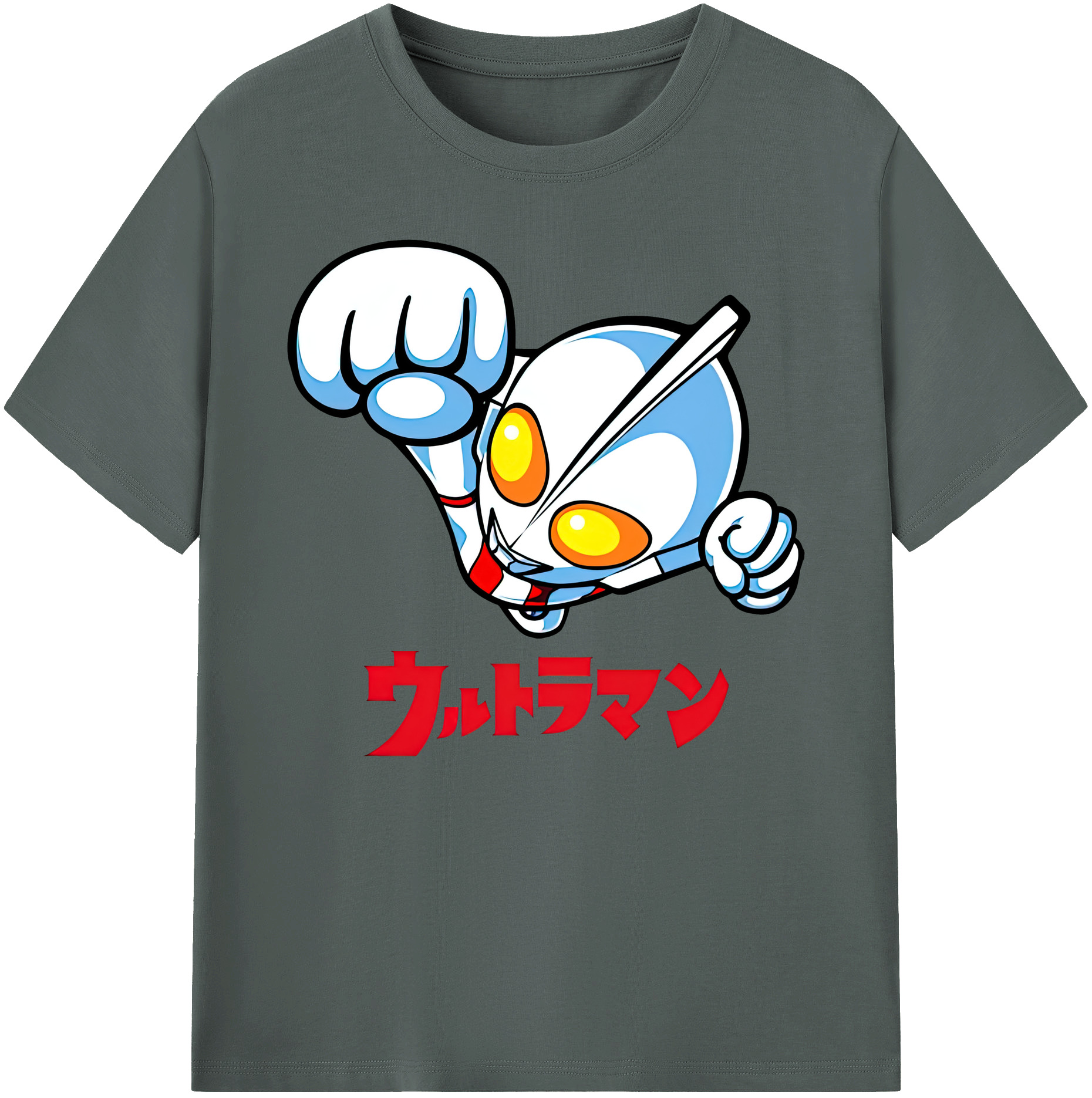 （画像用） ウルトラマン Ultraman 綿100％ メンズ半袖Tシャツ｜肌触りやわらか＆通気性